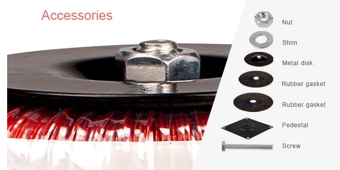 3000VA Step-Down Toroidal Transformer, 240V AC to 12V/24V(图1) toroidal transformer accessories