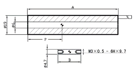 LVDT Sensor(图3) lvdt sensor separate core dimension
