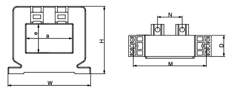 Current Sensor AC/DC 50 amp/100 amp/1000 amp to 2000 amp(图1) Current sensor 50 amp/100 amp/1000 amp to 2000 amp dimension