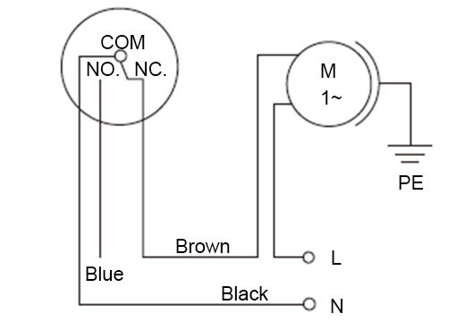 Cable Float Switch for Water Tank, SPDT, 110/ 220V(图2) Cable Float Switch for Water Tank Auto-drainage and Lack-water Protection Mode