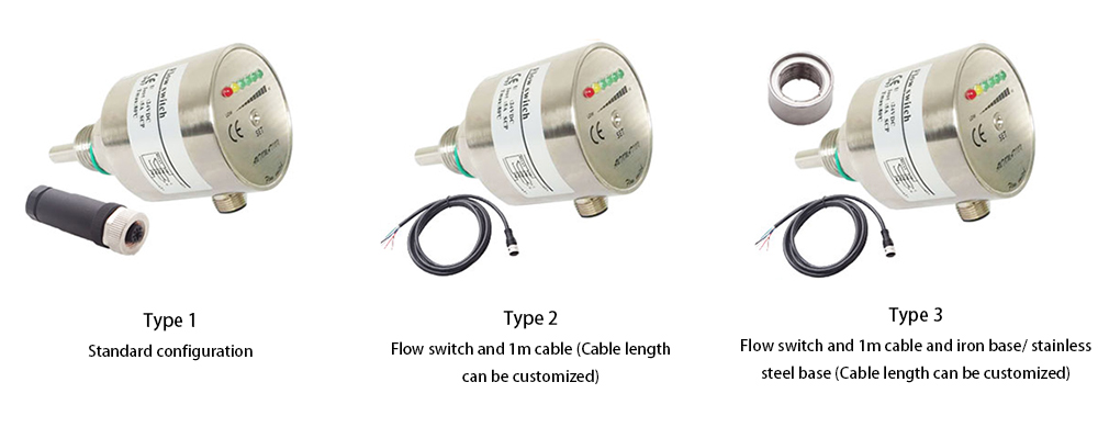 Thermal Dispersion Water Flow Switch, Relay/ 4-20mA(图4) Flow switch recommended collocation