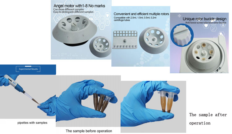 6000 rpm Digital Centrifuge Machine(图4) Laboratory centrifuge machine