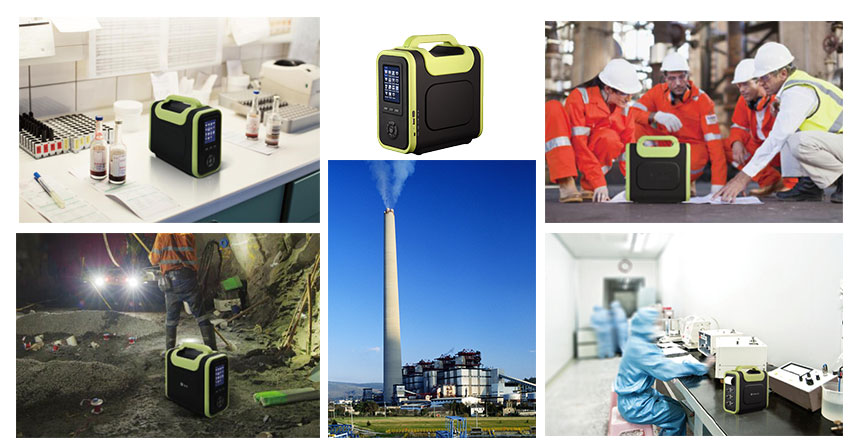 Portable Multi Gas Analyzer, NO2, SO2, CO, O3(图1) Portable multi gas analyzer applications