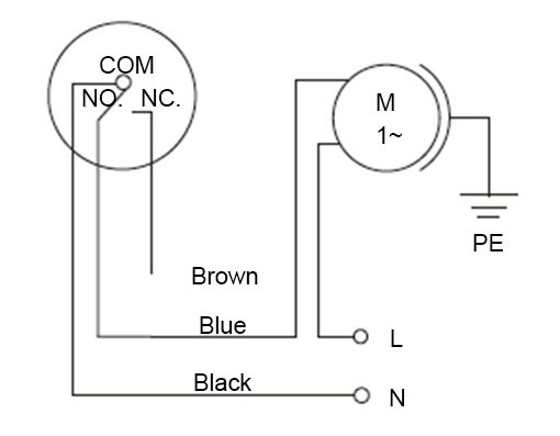 Cable Float Switch for Water Tank, SPDT, 110/ 220V(图1) Cable Float Switch for Water Tank auto-fill-water Mode