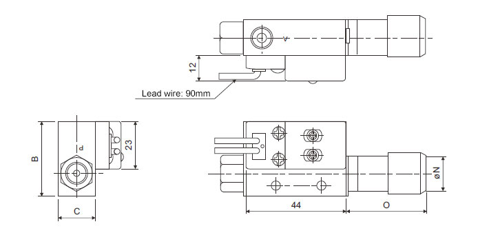 Pneumatic Vacuum Generator(图2) Vacuum Signal Confirmation Equipment for Vacuum Generator