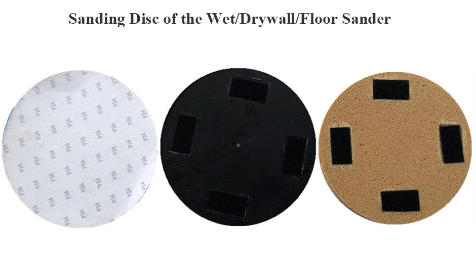 Wet/Drywall/Floor Sander with Sanding Disc/Pad(图3) Sanding Disc of the Wet/Drywall/Floor Sander