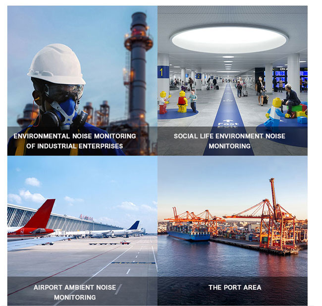Sound Level Meter, 25 to 140 dB(图3) Sound level meter applications