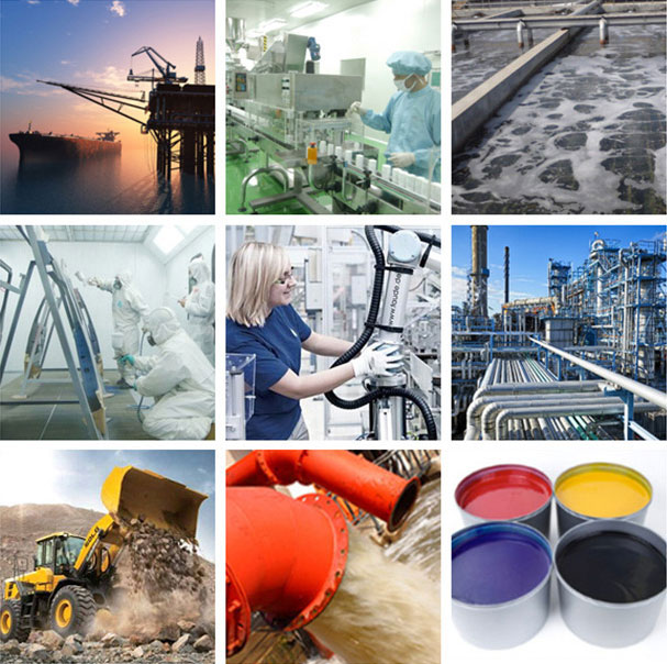 1" Air Operated Double Diaphragm Pump, 15 GPM(图5) Applications of Air Operated Double Diaphragm Pump