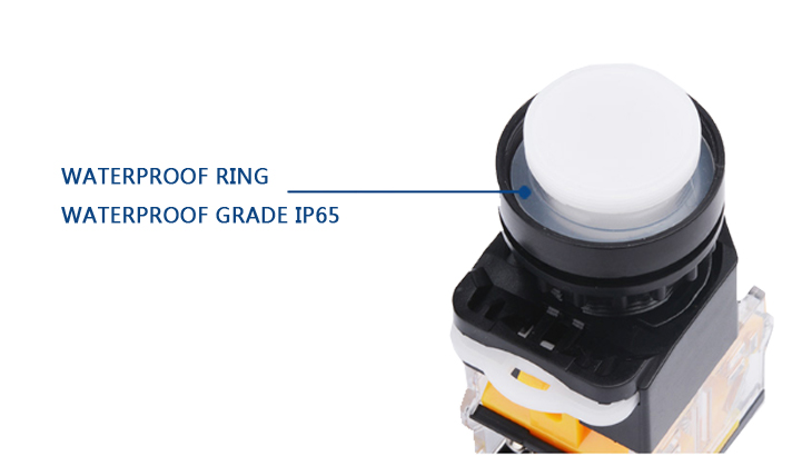 Push Button Switch, 2 NC+1 NO, 220V(图3) Push button switch 2NC 1NO detail