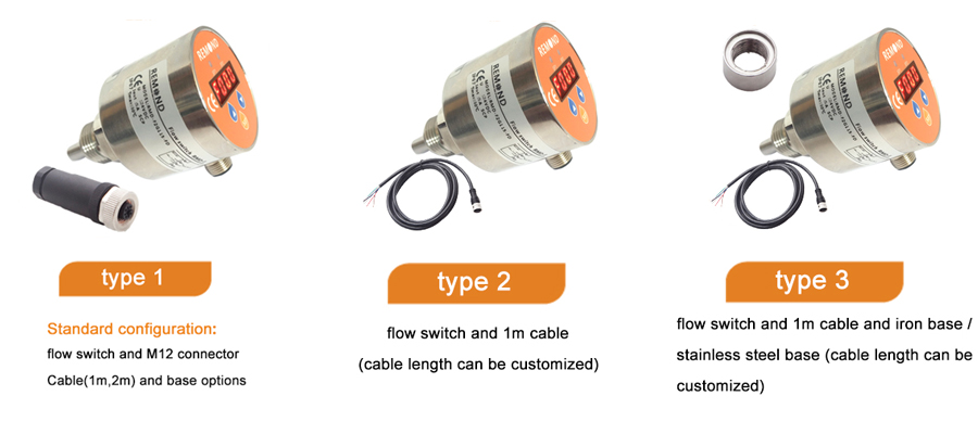 Thermal Dispersion Liquid Flow Switch, M18/ G1 Thread(图4) Recommended collocation of liquid flow switch