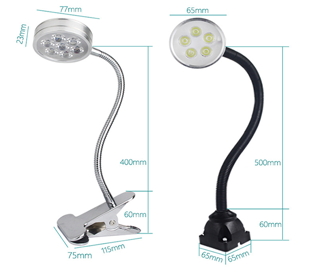 LED Machine Light, 3W/ 5W/ 7W(图1) Dimension of machine tool lighting of 6004