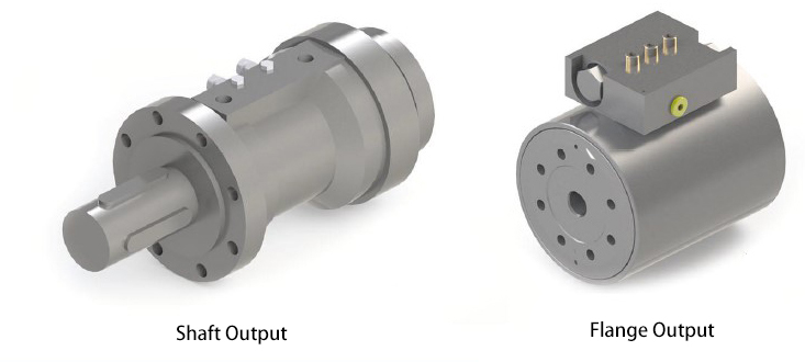 2800~6700 N.m Hydraulic Rotary Actuator, 200°~220°(图2) Hydraulic Rotary Actuator Output Modes Diagram