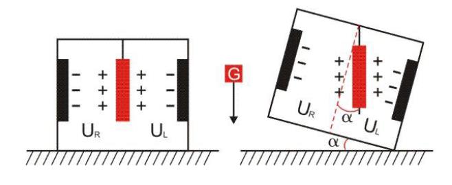 Output Modbus Inclinometer Sensor, ±10°~±90°(图3) Inclinometer Sensor Working Principle