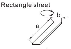 Pneumatic Rotary Actuator, Rack and Pinion, Double acting(图9) Rectangle sheet of pneumatic rotary actuator 1