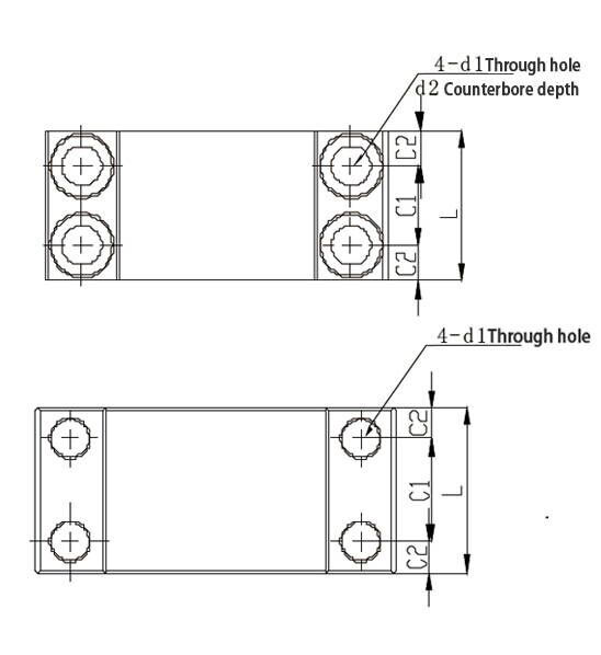 Ball Screw Bearing, Diameter 15mm(图2) Ball screw end support dimension